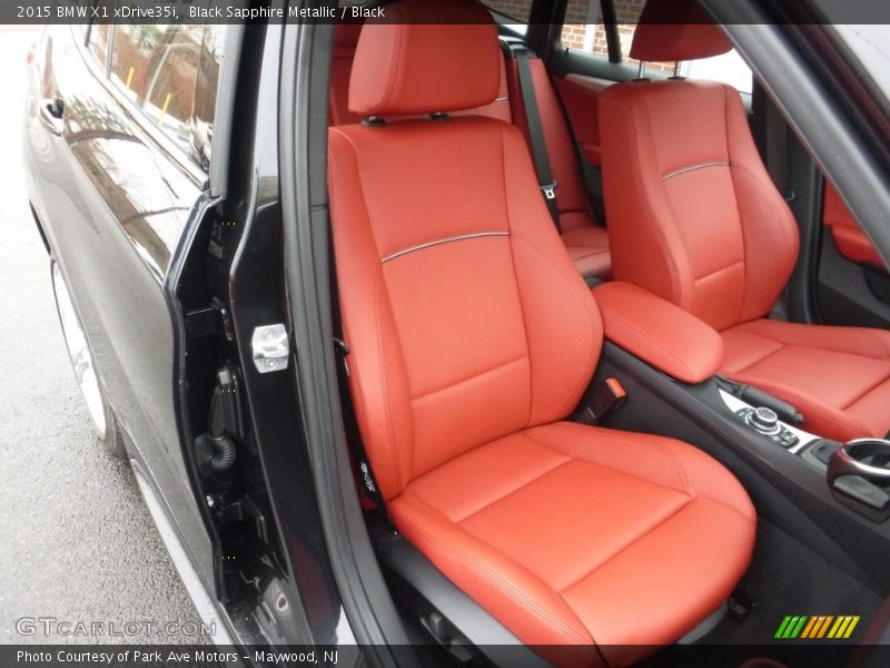 Black Sapphire Metallic / Black 2015 BMW X1 xDrive35i