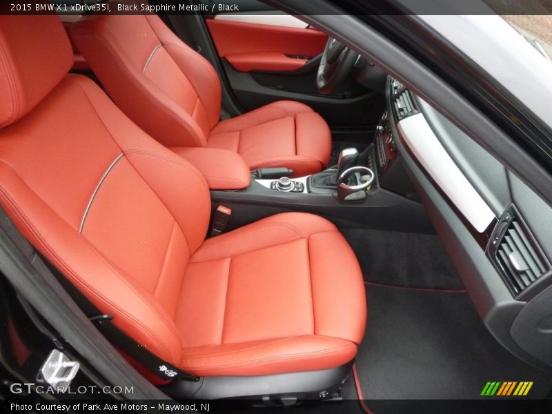 Black Sapphire Metallic / Black 2015 BMW X1 xDrive35i