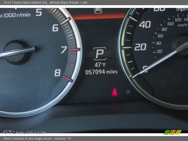 Attitude Black Metallic / Ash 2014 Toyota Camry Hybrid XLE