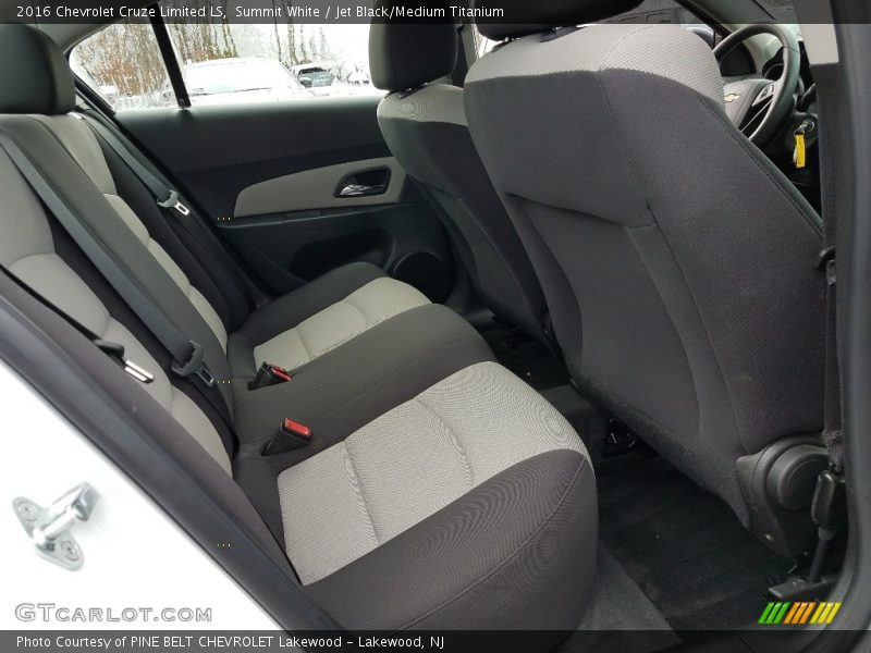 Summit White / Jet Black/Medium Titanium 2016 Chevrolet Cruze Limited LS