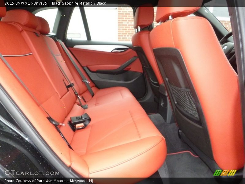 Black Sapphire Metallic / Black 2015 BMW X1 xDrive35i