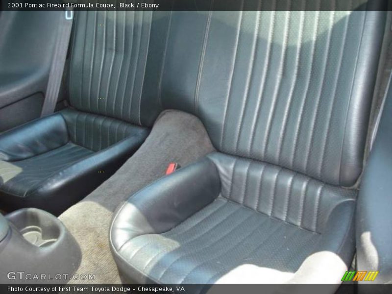 Black / Ebony 2001 Pontiac Firebird Formula Coupe