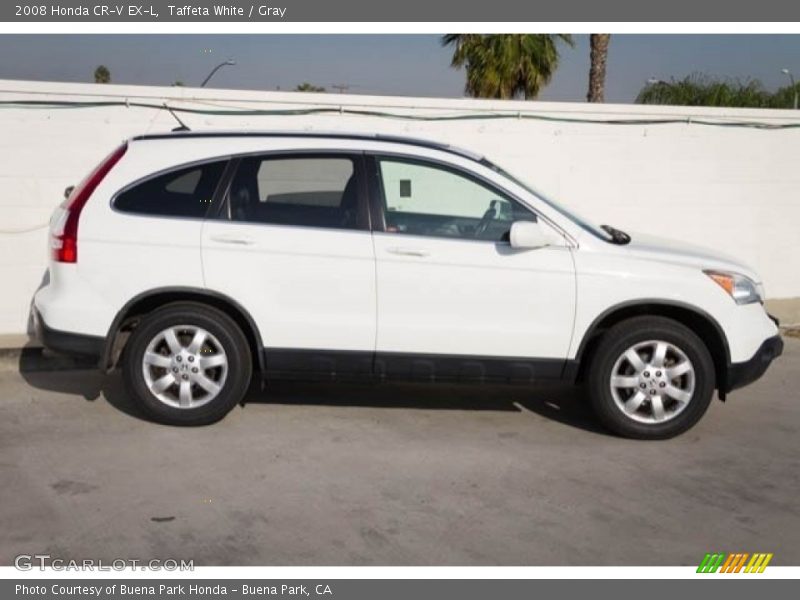 Taffeta White / Gray 2008 Honda CR-V EX-L