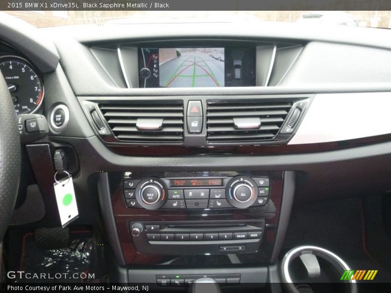 Black Sapphire Metallic / Black 2015 BMW X1 xDrive35i