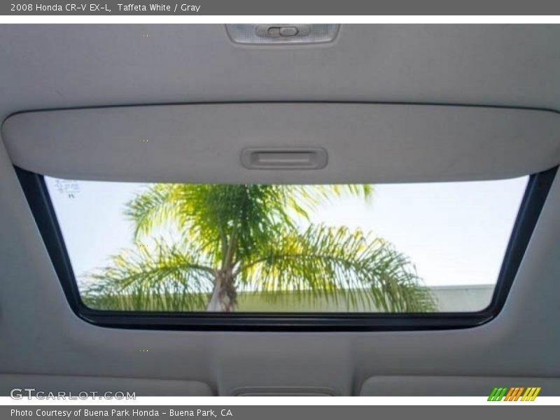 Taffeta White / Gray 2008 Honda CR-V EX-L
