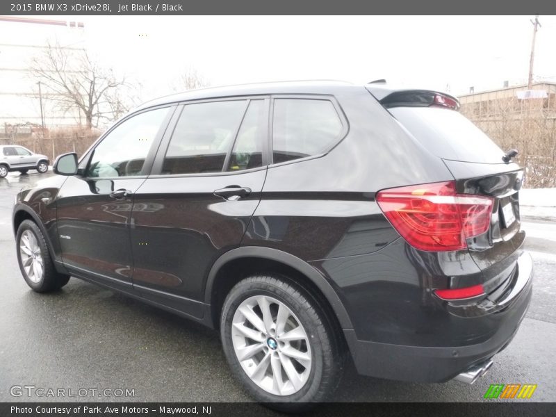 Jet Black / Black 2015 BMW X3 xDrive28i