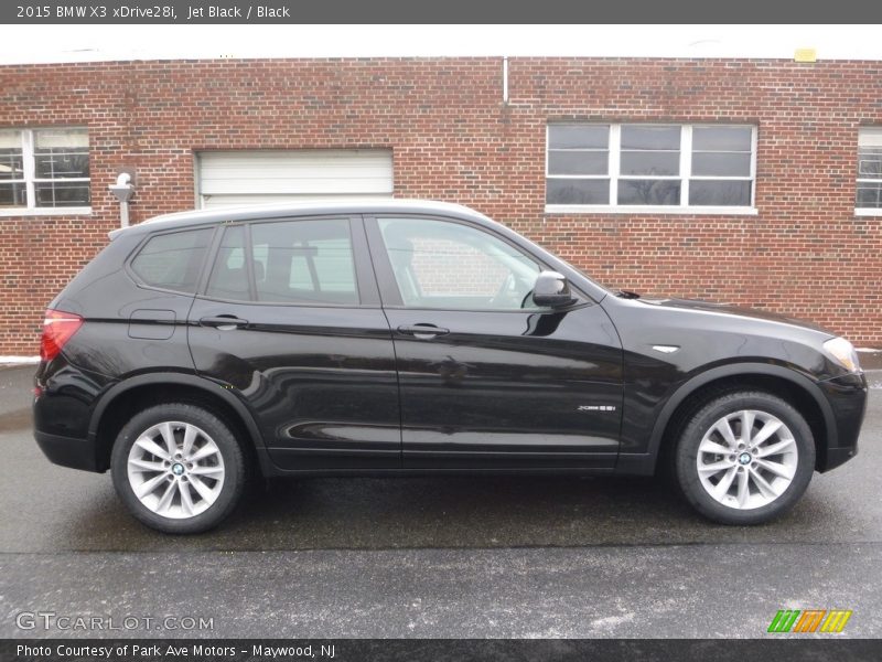 Jet Black / Black 2015 BMW X3 xDrive28i