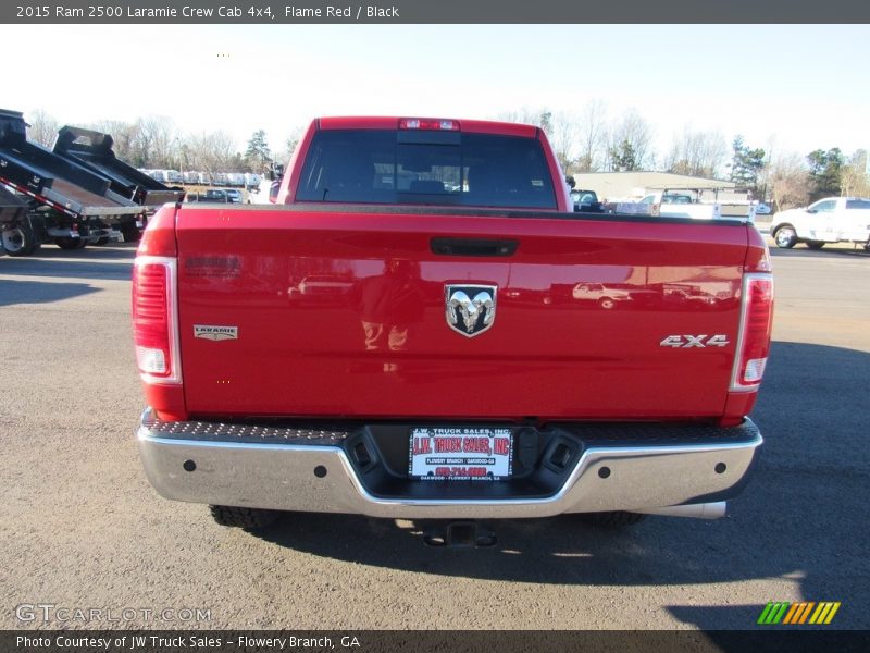 Flame Red / Black 2015 Ram 2500 Laramie Crew Cab 4x4