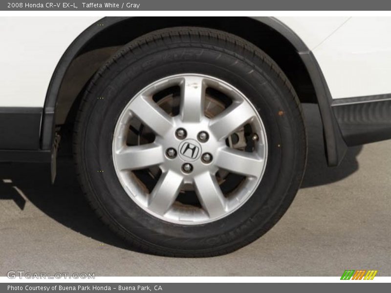Taffeta White / Gray 2008 Honda CR-V EX-L