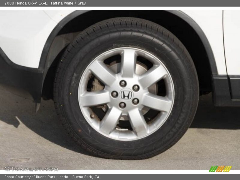 Taffeta White / Gray 2008 Honda CR-V EX-L
