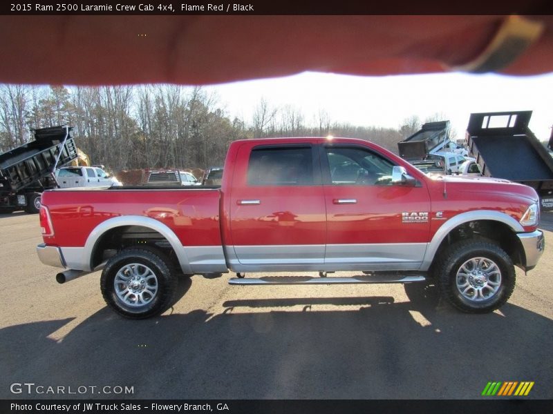Flame Red / Black 2015 Ram 2500 Laramie Crew Cab 4x4