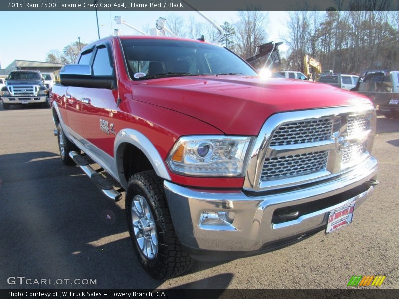 Flame Red / Black 2015 Ram 2500 Laramie Crew Cab 4x4