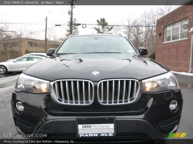 Jet Black / Black 2015 BMW X3 xDrive28i