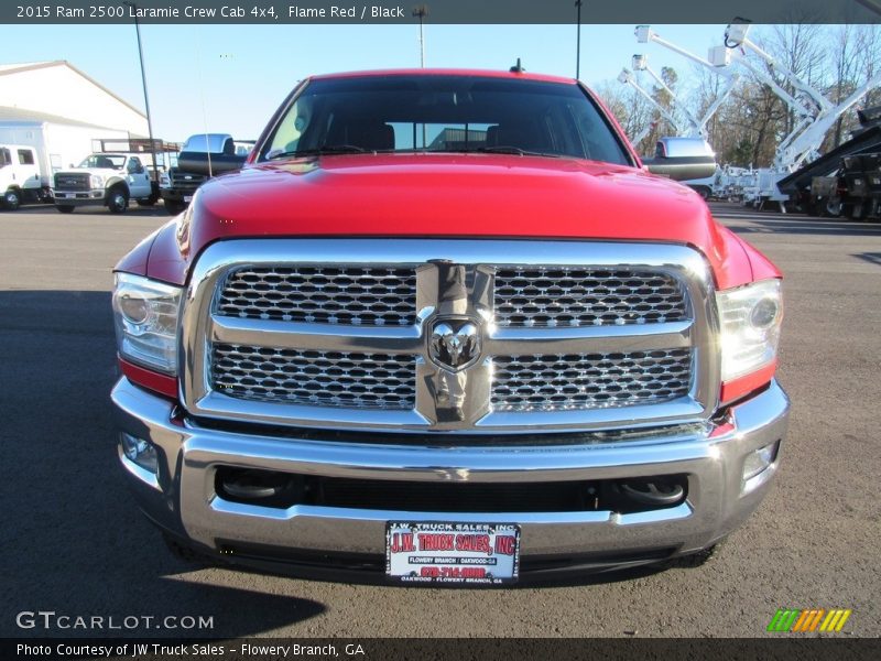 Flame Red / Black 2015 Ram 2500 Laramie Crew Cab 4x4