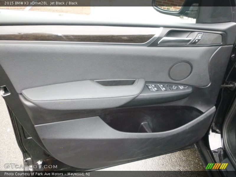 Jet Black / Black 2015 BMW X3 xDrive28i