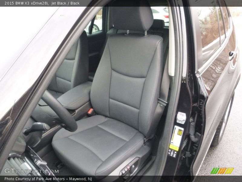 Jet Black / Black 2015 BMW X3 xDrive28i