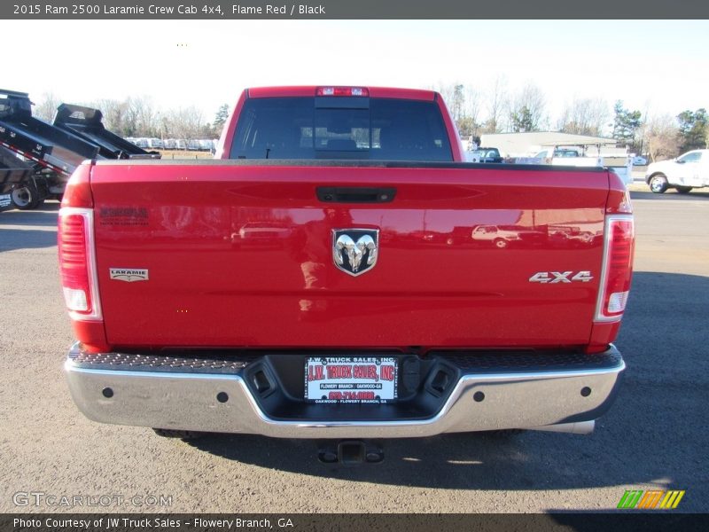 Flame Red / Black 2015 Ram 2500 Laramie Crew Cab 4x4