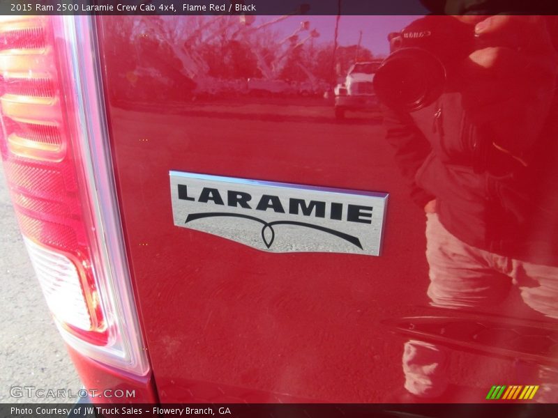Flame Red / Black 2015 Ram 2500 Laramie Crew Cab 4x4
