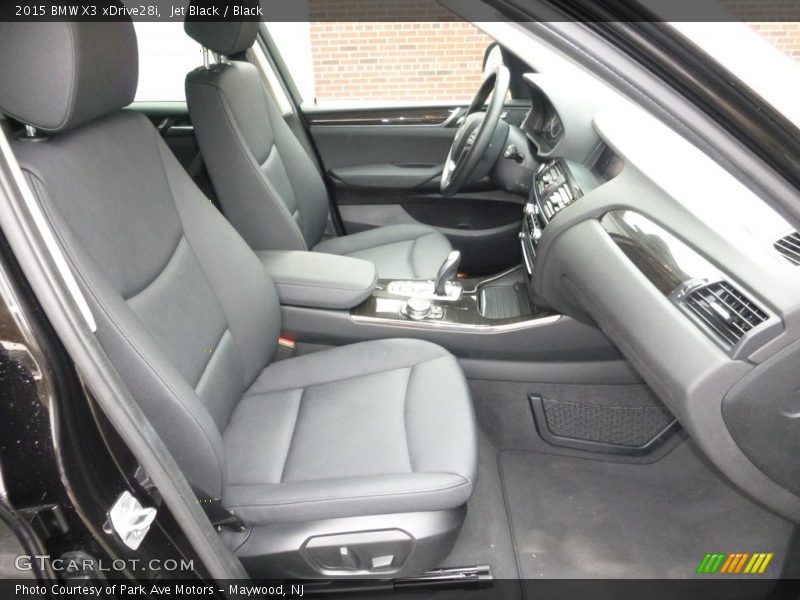 Jet Black / Black 2015 BMW X3 xDrive28i
