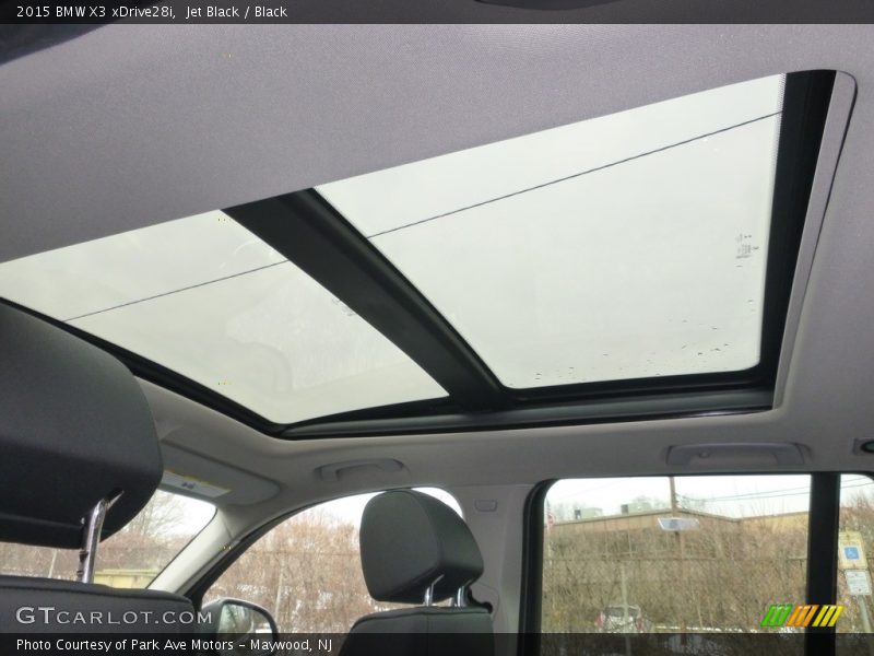 Jet Black / Black 2015 BMW X3 xDrive28i