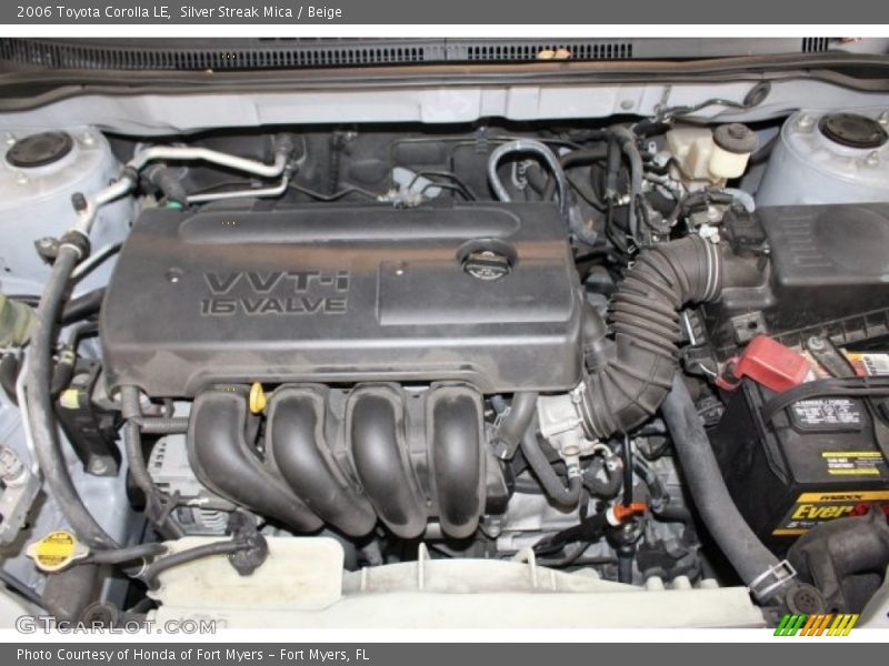 Silver Streak Mica / Beige 2006 Toyota Corolla LE