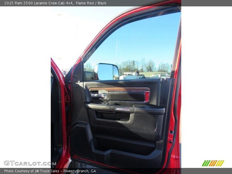 Flame Red / Black 2015 Ram 2500 Laramie Crew Cab 4x4