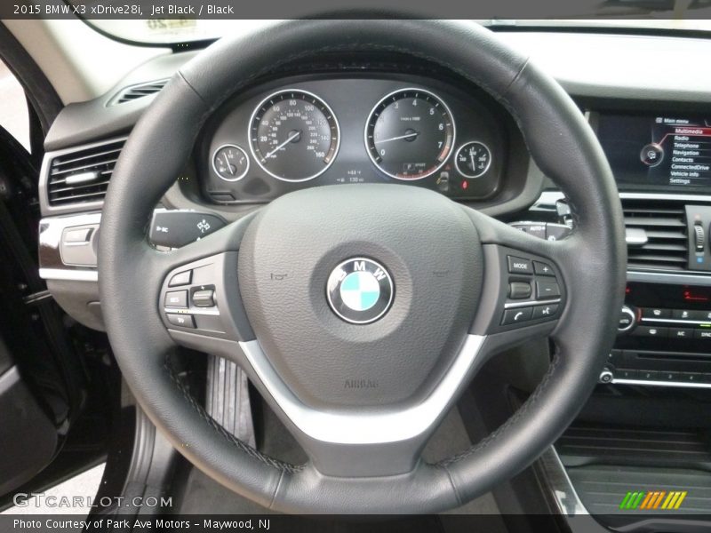 Jet Black / Black 2015 BMW X3 xDrive28i
