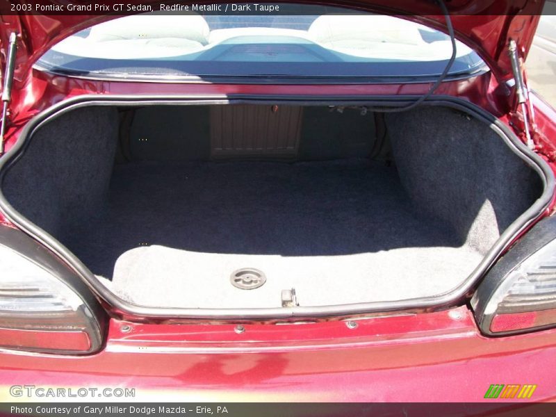 Redfire Metallic / Dark Taupe 2003 Pontiac Grand Prix GT Sedan