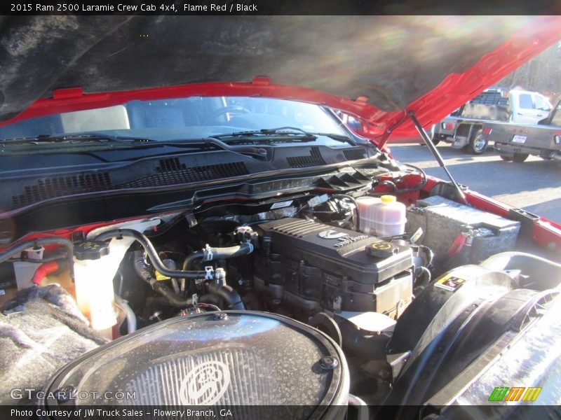 Flame Red / Black 2015 Ram 2500 Laramie Crew Cab 4x4