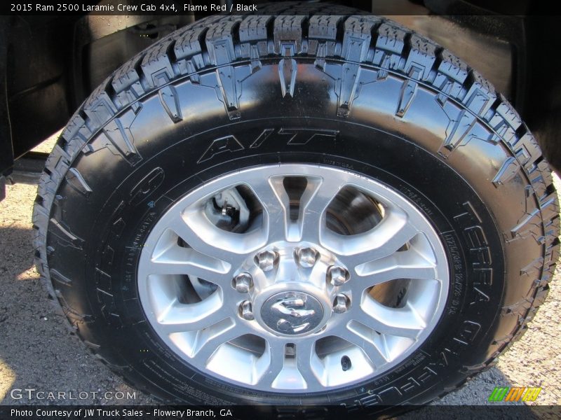 Flame Red / Black 2015 Ram 2500 Laramie Crew Cab 4x4