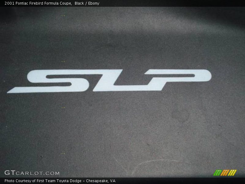 Black / Ebony 2001 Pontiac Firebird Formula Coupe