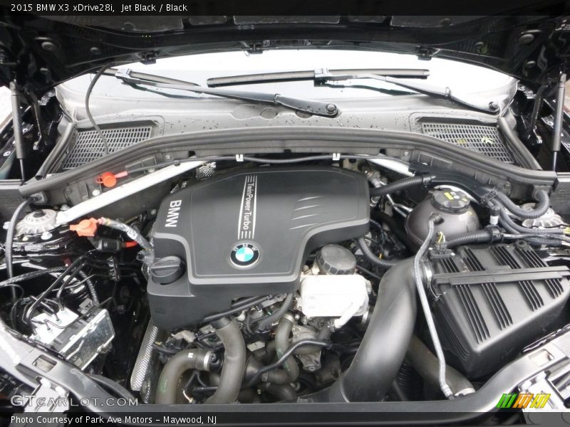 Jet Black / Black 2015 BMW X3 xDrive28i