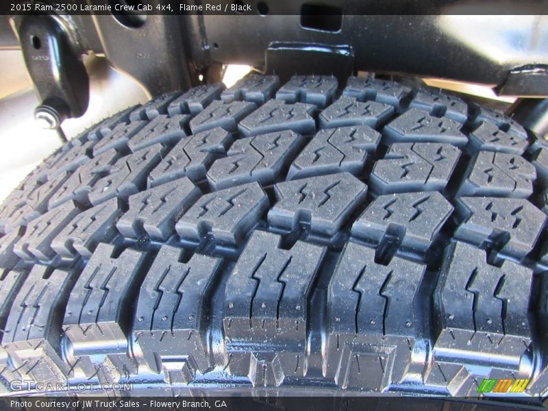 Flame Red / Black 2015 Ram 2500 Laramie Crew Cab 4x4