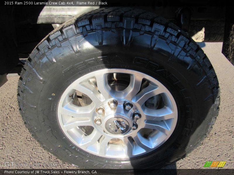 Flame Red / Black 2015 Ram 2500 Laramie Crew Cab 4x4