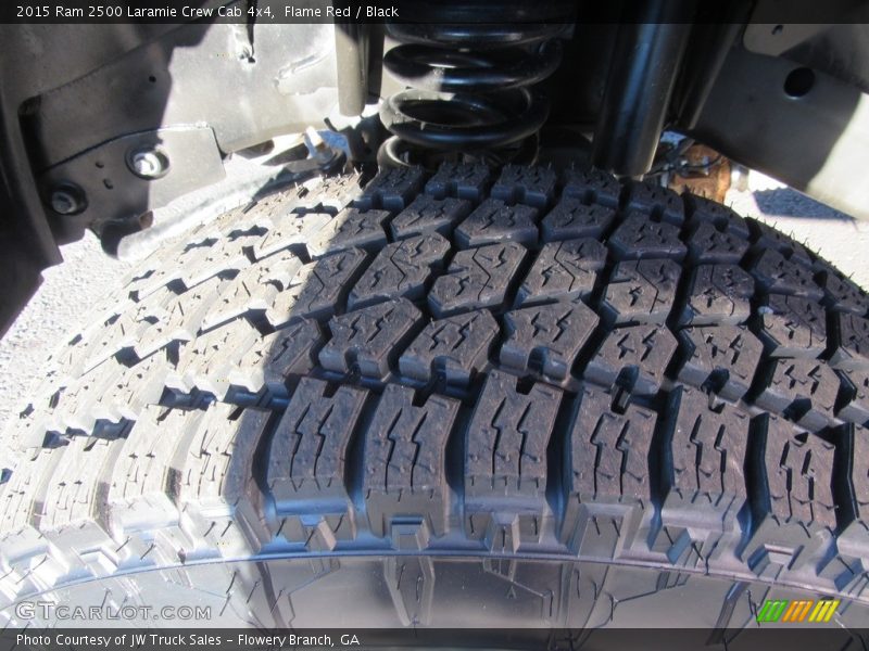 Flame Red / Black 2015 Ram 2500 Laramie Crew Cab 4x4