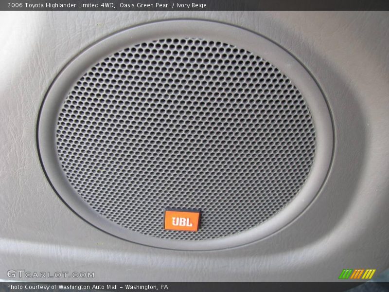 Oasis Green Pearl / Ivory Beige 2006 Toyota Highlander Limited 4WD