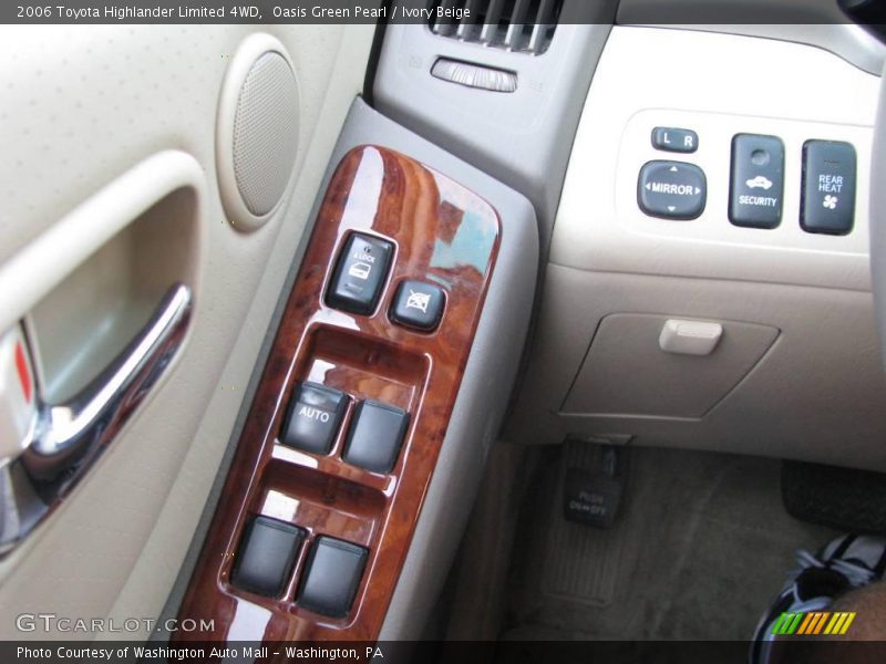 Oasis Green Pearl / Ivory Beige 2006 Toyota Highlander Limited 4WD