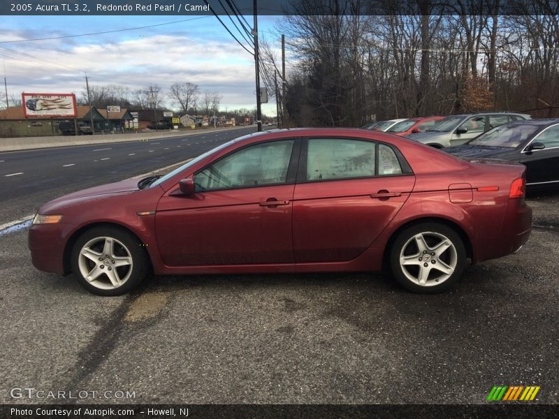 Redondo Red Pearl / Camel 2005 Acura TL 3.2