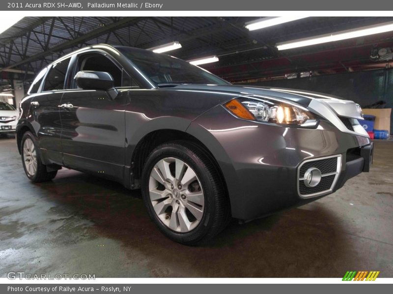 Palladium Metallic / Ebony 2011 Acura RDX SH-AWD