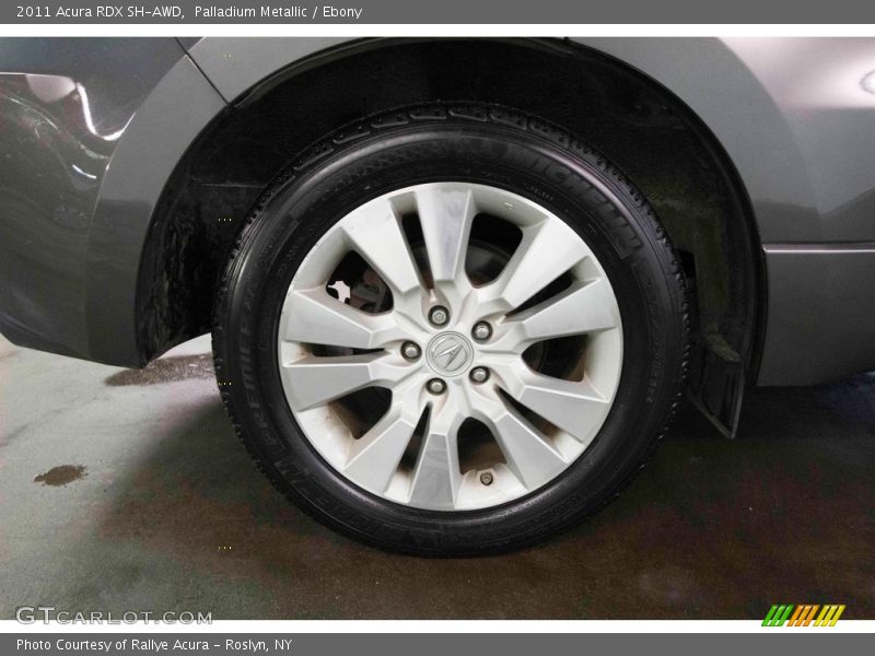 Palladium Metallic / Ebony 2011 Acura RDX SH-AWD