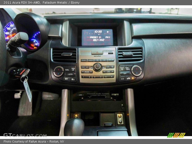 Palladium Metallic / Ebony 2011 Acura RDX SH-AWD