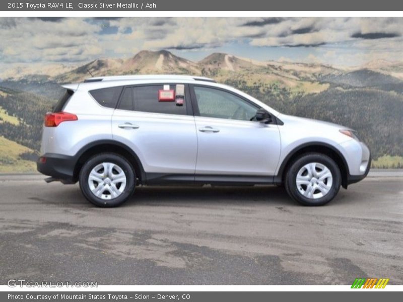 Classic Silver Metallic / Ash 2015 Toyota RAV4 LE