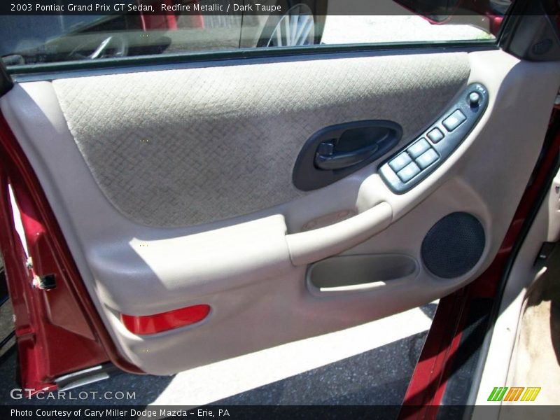 Redfire Metallic / Dark Taupe 2003 Pontiac Grand Prix GT Sedan