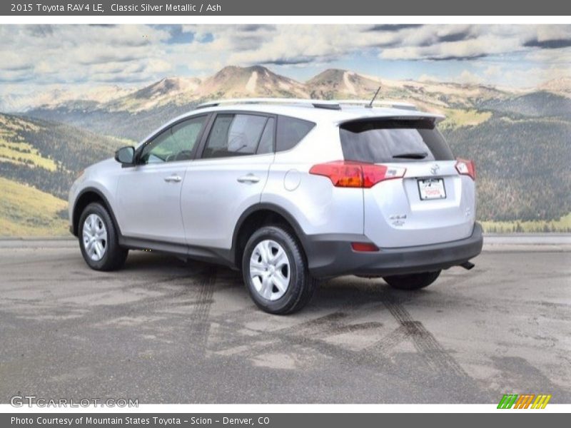 Classic Silver Metallic / Ash 2015 Toyota RAV4 LE