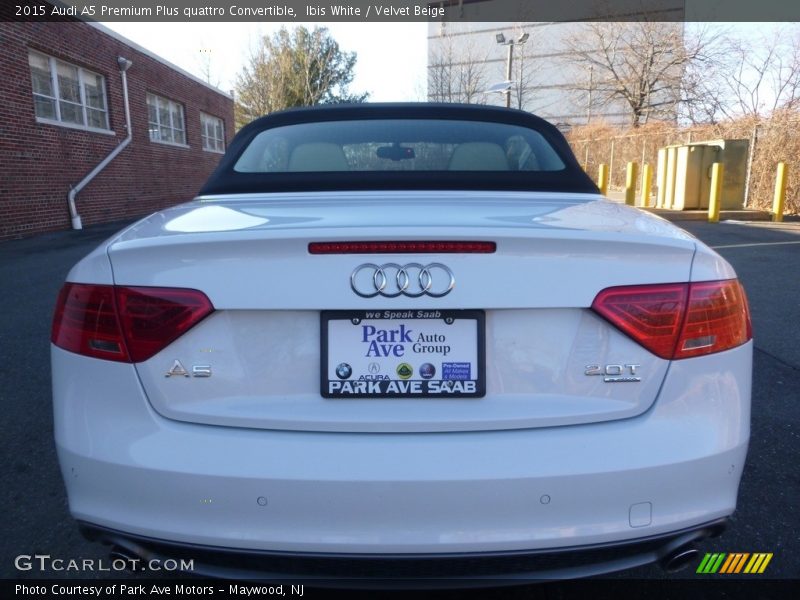 Ibis White / Velvet Beige 2015 Audi A5 Premium Plus quattro Convertible