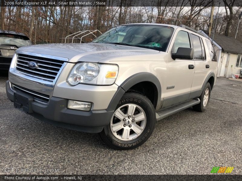 Silver Birch Metallic / Stone 2006 Ford Explorer XLT 4x4