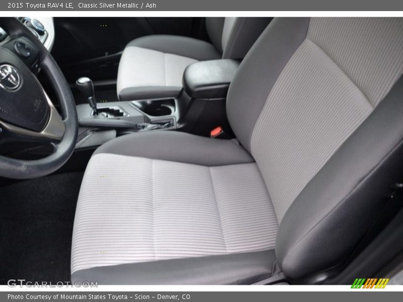 Classic Silver Metallic / Ash 2015 Toyota RAV4 LE