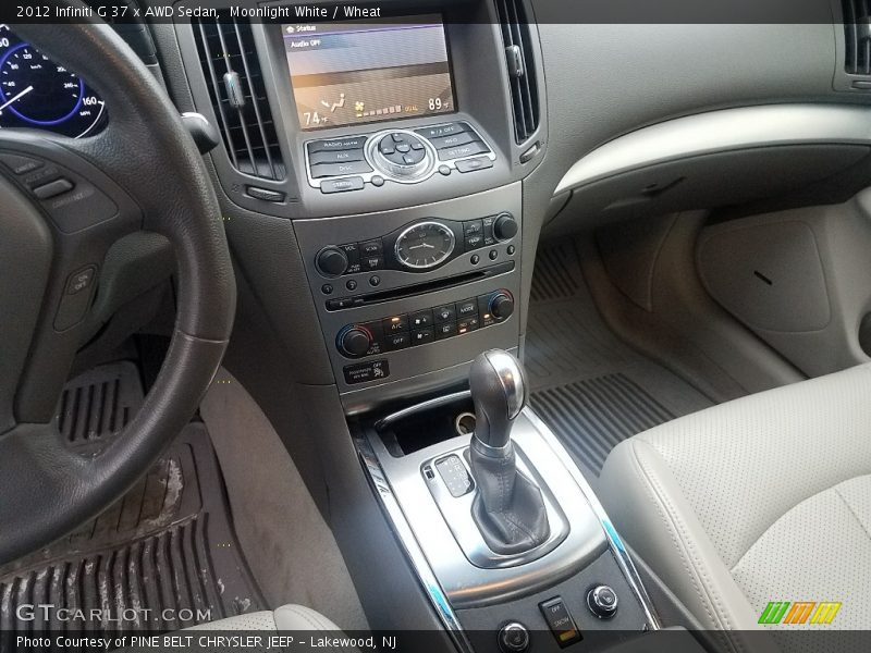 Moonlight White / Wheat 2012 Infiniti G 37 x AWD Sedan