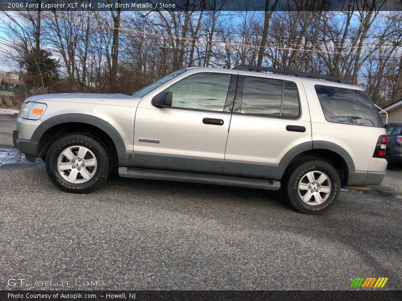 Silver Birch Metallic / Stone 2006 Ford Explorer XLT 4x4