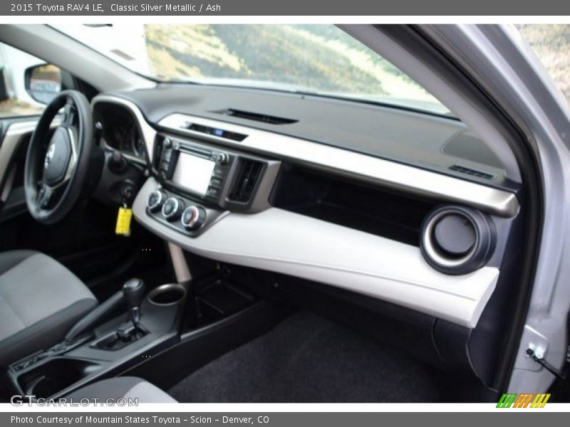 Classic Silver Metallic / Ash 2015 Toyota RAV4 LE